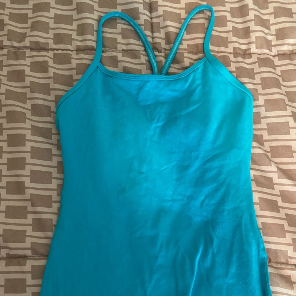 Lululemon Blue Athletic Tank 💙🦋💙